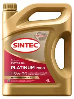 Моторное масло SINTEC 600144 5W-30 синтетическое 4 л