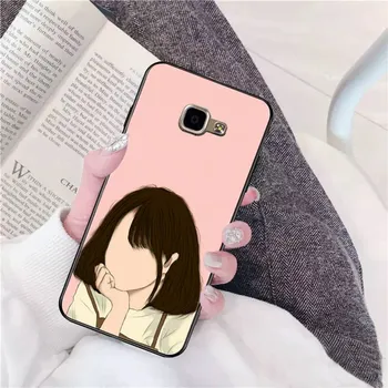 Чехол для телефона с изображением девушки для Samsung Galaxy A51 A50 A71 A21s A31 A41 A10 A20 A70 A30 A22 A02s A13 A53 5G Cover Coque SamsungA735G