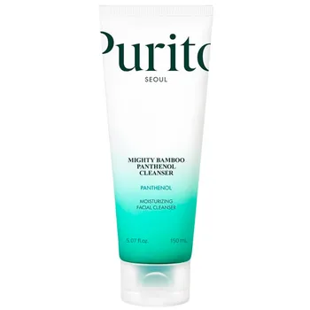 Слабокислотный гель для очищения кожи Purito Mighty Bamboo Panthenol Cleanser