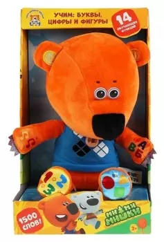 Мягкая музыкальная игрушка «Кеша. учим буквы, цифры» ми-ми-мишки, 24 см