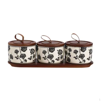 Керамическая банка для хранения еды и закусок 1 Ceramic Jar
