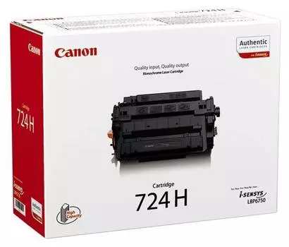 Картридж Canon 724H черный (3482b002)