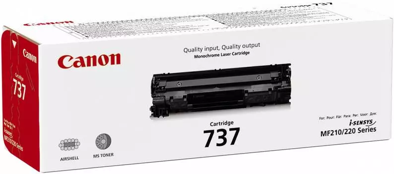Картридж Canon 737 черный (9435b002)