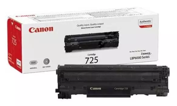 Картридж Canon 725 черный (3484b002)