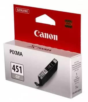 Картридж Canon CLI-451GY серый (6527b001)