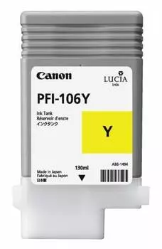 Картридж Canon PFI-106 Y желтый (6624b001)