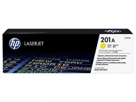 Картридж HP 201A желтый (cf402a)