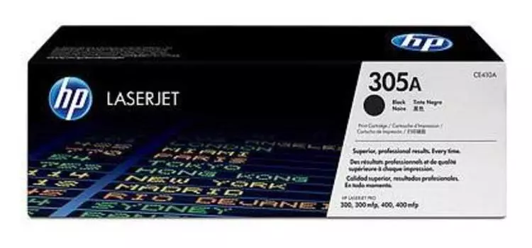 Картридж HP 305A черный (ce410a) (плохая упаковка)