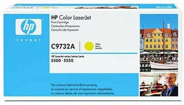 Картридж HP 645A желтый (c9732a)