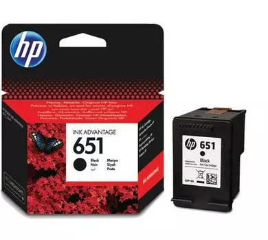 Картридж HP 651 черный (c2p10ae)