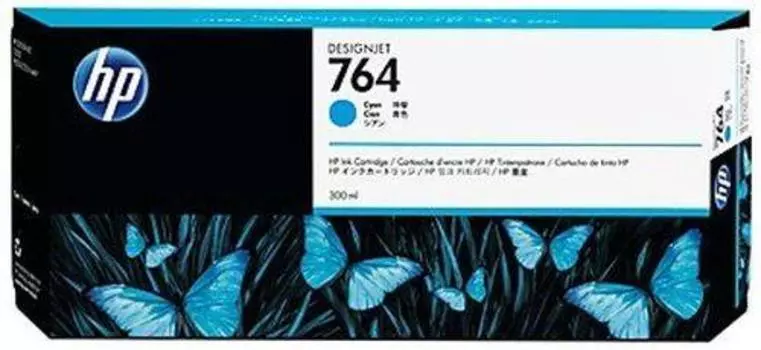 Картридж HP 764 голубой (c1q13a)
