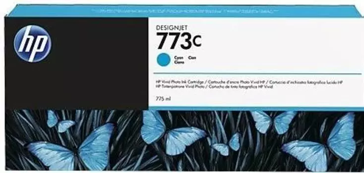 Картридж HP 773C голубой (c1q42a)