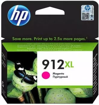 Картридж HP 912XL пурпурный (3yl82ae)