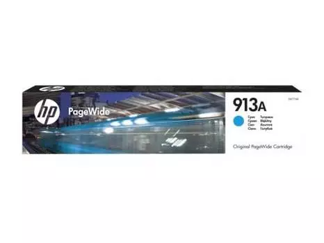 Картридж HP 913A голубой (f6t77ae)