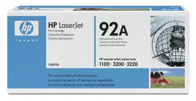 Картридж HP 92A черный (c4092a)
