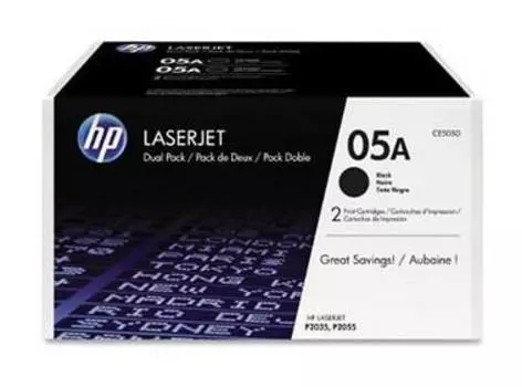 Картридж HP CE505D черный