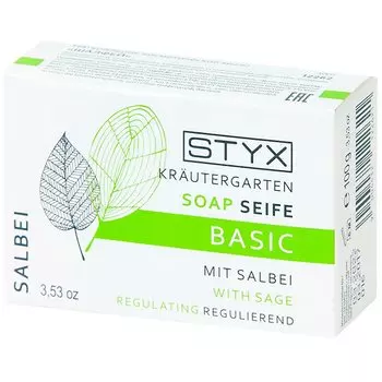 STYX Krautergarten Мыло косметическое натуральное Шалфей 100 г