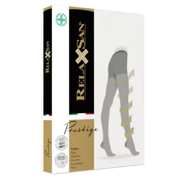 Relaxsan Prestige Колготки компрессионные 1 класс компрессии 140 den размер 4 Черные