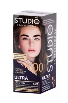 Крем-краска Studio Professional д/волос стойкая 6.00 натур темно-русый