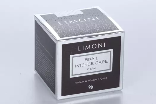 Крем Limoni Snail Intense Care д/лица с муцином улитки/гиалуроновой кислотой против морщин, 50 мл