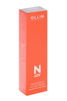 Крем-краска Ollin Professional N-JOY перманент темн-русый корич-пепел 6/71 д/волос 100 мл