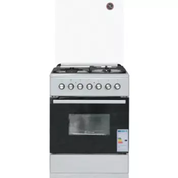 Комбинированная плита DeLuxe 606031.00гэ 001 белый