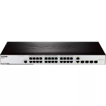 Коммутатор D-Link 24PORT 10/100M L2 2COMBO DES-3200-28/C1A