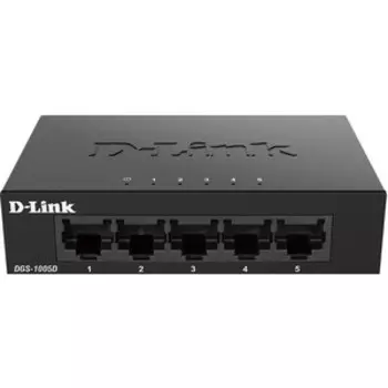 Коммутатор D-Link DGS-1005D/J2A неуправляемый