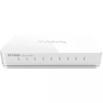Коммутатор D-Link DGS-1008A/E1A 8G неуправляемый