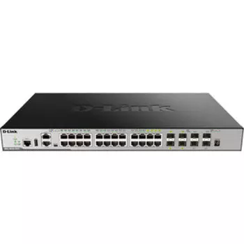 Коммутатор D-Link DGS-3630-28TC/A2ASI 24G 4SFP+ управляемый (DGS-3630-28TC/A2ASI)