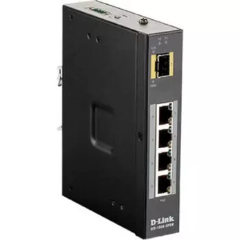 Коммутатор D-Link DIS-100G-5PSW/A1A 4G 1SFP 4PoE+ 120W неуправляемый