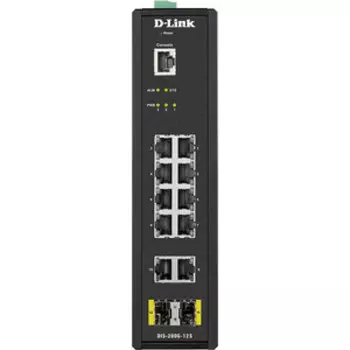 Коммутатор D-Link DIS-200G-12S/A1A 10G 2SFP управляемый (DIS-200G-12S/A1A)