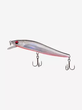 Воблер Mottomo Ostra 100F 10g Ghost Silver, Серебряный