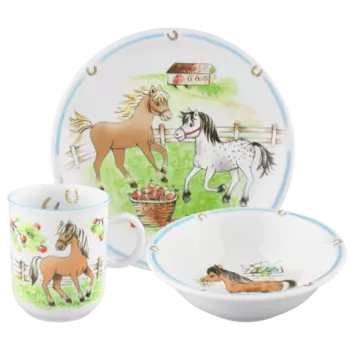 Seltmann Weiden Набор детской посуды 3 предмета Mein Pony Compact Seltmann