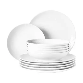 Seltmann Weiden Набор из 12 тарелок White Amina Seltmann Weiden