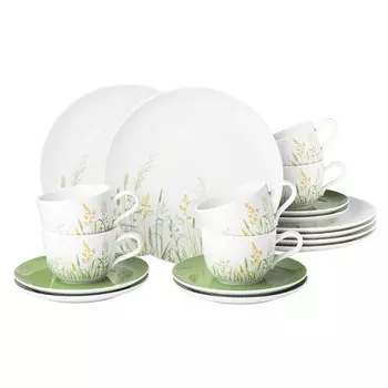 Seltmann Weiden Кофейный сервиз из 18 предметов Green Meadow Grasses Liberty Seltmann Weiden