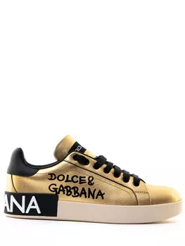 Кеды Portofino кожаные DOLCE & GABBANA