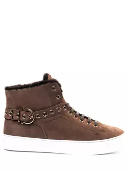 Кеды замшевые на меху S.FERRAGAMO