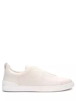 Кеды кожаные ZEGNA