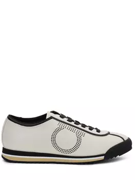 Кеды кожаные S.FERRAGAMO