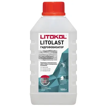 Водоотталкивающая пропитка для швов Litokol Litolast 0.5 кг