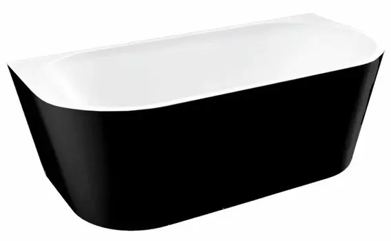 Ванна акриловая Vincea VBT-421-1700MB 170 см матовый черный