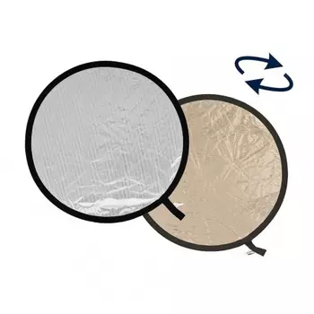 Отражатель Lastolite LL LR3028 золотистый/мягкое серебро 75см