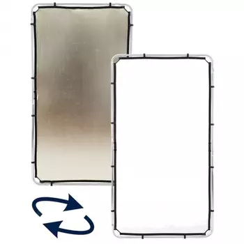 Отражатель Lastolite LL LR81206R SkyRapid Fab Sunfire/White 1.1x2м