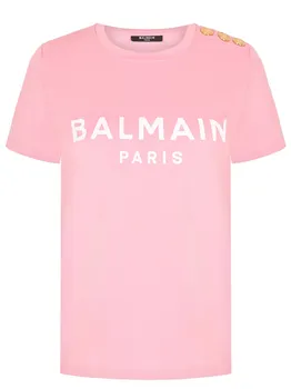 Футболка хлопковая BALMAIN