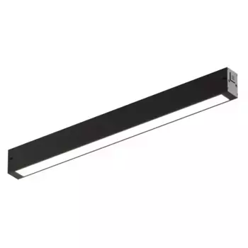 Трековый однофазный светильник AM Group Plain Opal AM585 27W 4000K BK