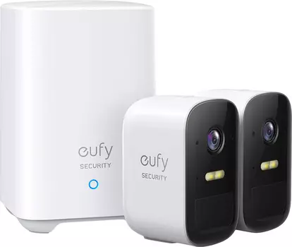 Умная система видеонаблюдения из 2 IP-камер Anker Eufy 2C 2+1 B2C - EU, белый