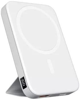 Внешний аккумулятор moonfish Magsafe, 10000 мАч, soft-touch, белый