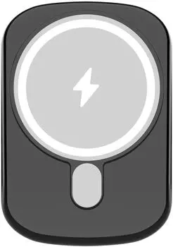 Внешний аккумулятор moonfish MagSafe, 10000 мАч, soft-touch, черный