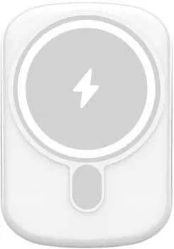 Внешний аккумулятор moonfish MagSafe, 5000 мАч, soft-touch, белый